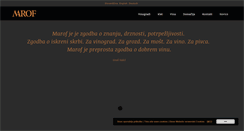 Desktop Screenshot of marof.eu